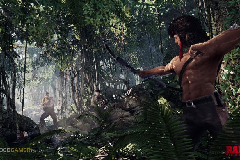 Nice Images Collection: Rambo The Video Game Desktop Wallpapers