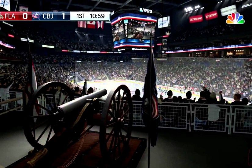 NHL 16 Footage - Columbus Blue Jackets Goal Horn
