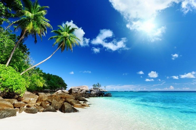 ... Tropical, Island, Clouds Wallpapers HD / Desktop and .