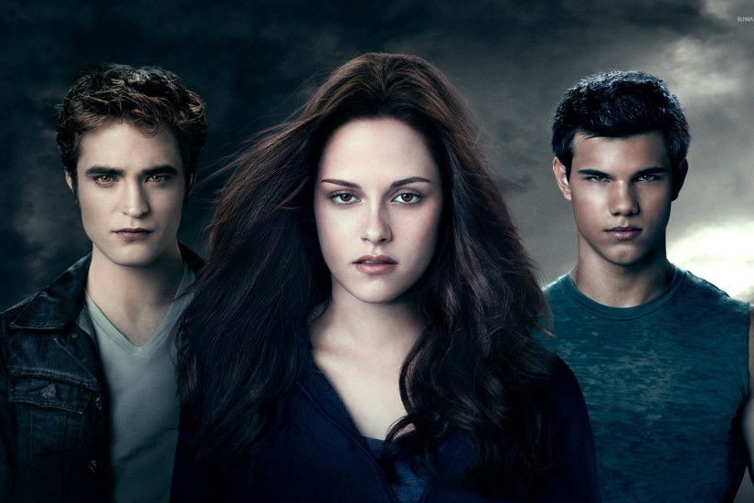 Edward, Bella and Jacob wallpaper