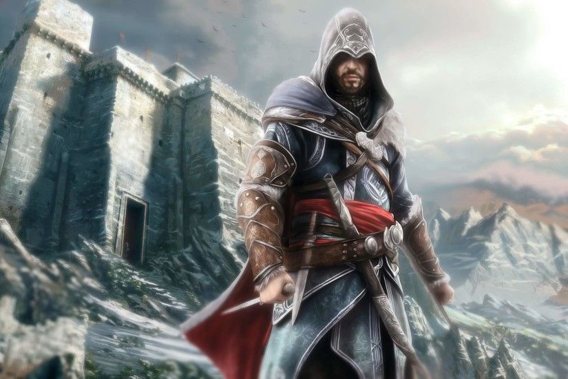 Images For > Assassins Creed Brotherhood Ezio Wallpaper