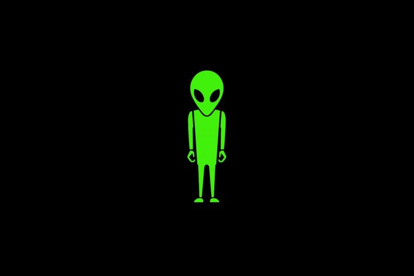 Desktop Background - alien