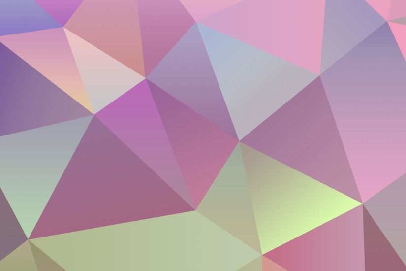 Pastel polygon Wallpaper #