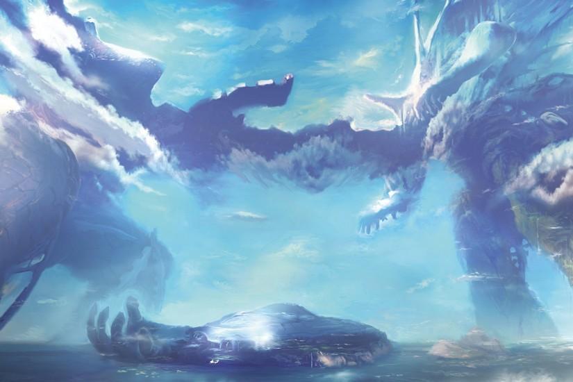 clouds, Landscape, Xenoblade Chronicles Wallpaper HD