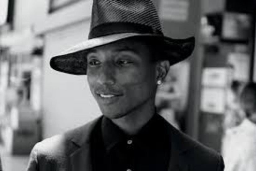 Black and White 2016 Pharrell Williams 4K Wallpaper