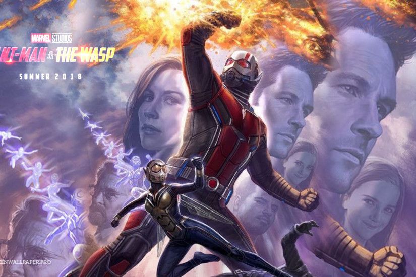 Ant-Man and the Wasp Marvel movie wallpaper HD