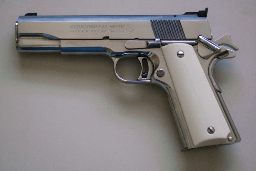 Weapons - Colt Pistol Colt .45 Acr 1911A1 Wallpaper