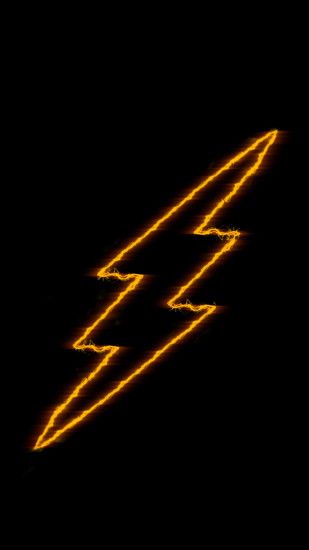 The Flash Logo Wallpaper Free Custom Made iPhone 6/6S wallpaper. Use for  FREE
