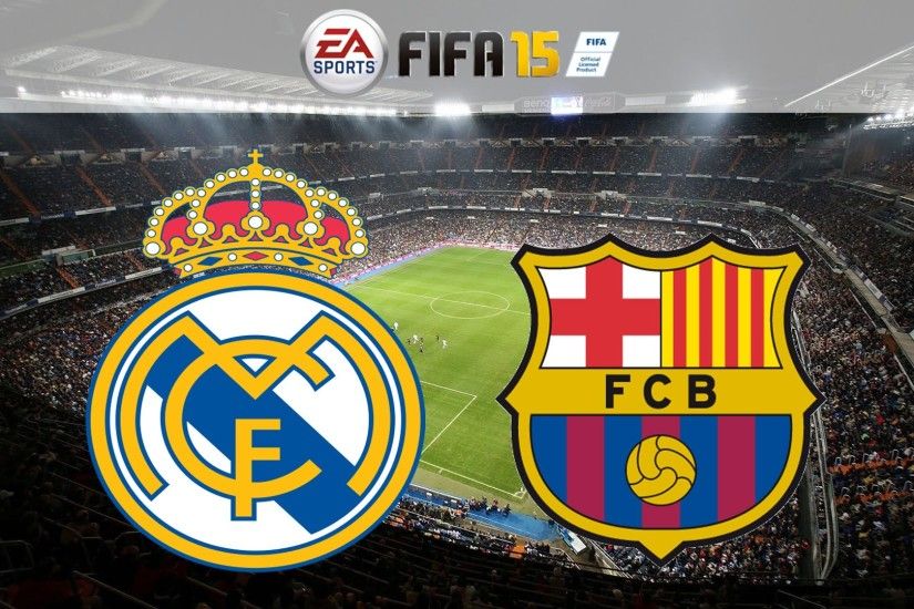 [FIFA 15] Real Madrid Vs. FC Barcelona All Goals & Highlights Liga BBVA  25/10/2014