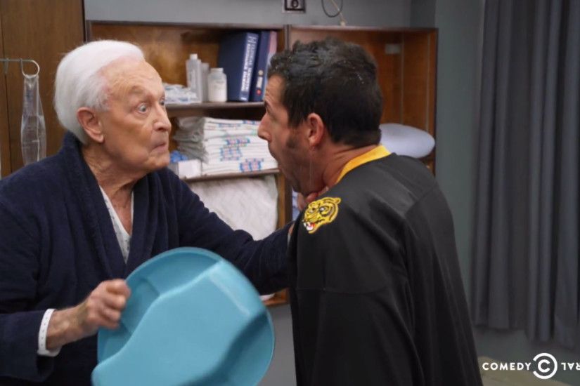 Bob Barker, Adam Sandler reunite for another 'Happy Gilmore' brawl | Other  Sports | Sporting News