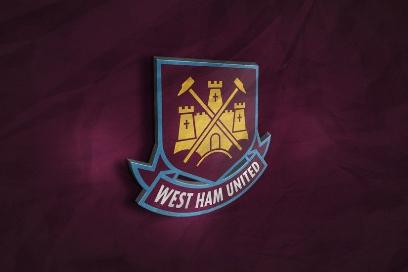 1920x1080 West Ham United 3D Logo Wallpaper
