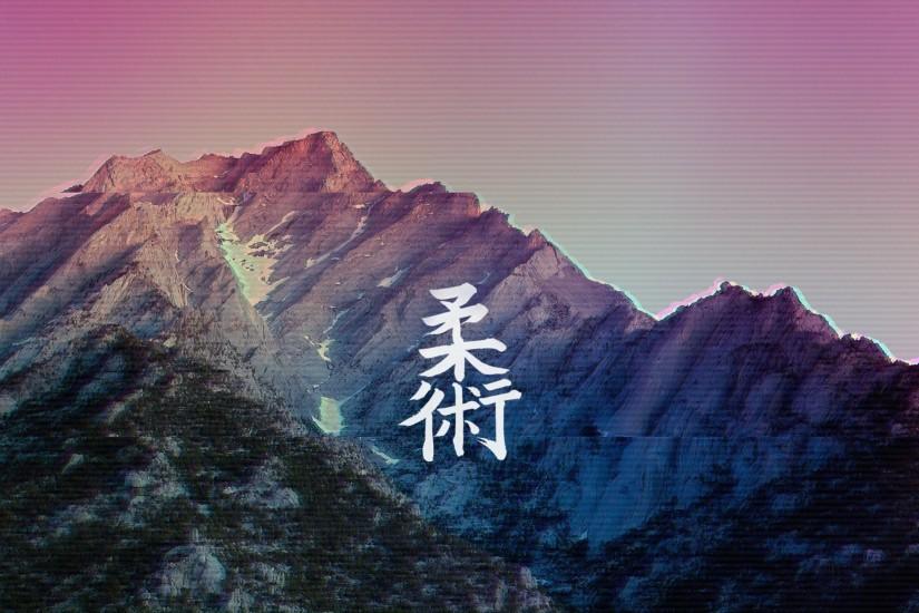 Vaporwave Mountain [other version in comments] ...