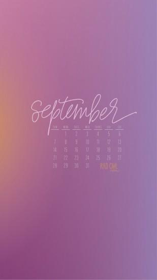 Click here to download the September wallpaper (vertical).