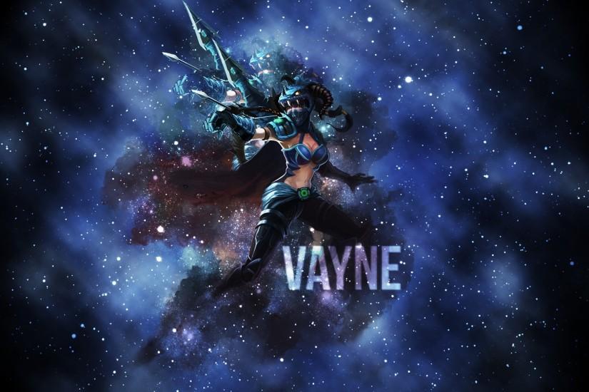 Dragonslayer Vayne by syraelx HD Wallpaper Fan Art Artwork League of  Legends lol