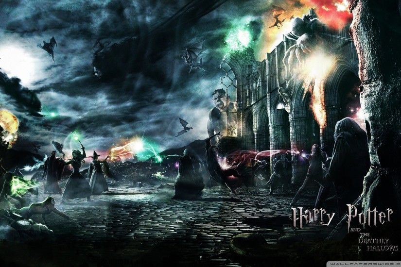Harry Potter Hogwarts Wallpaper Deathly wallpapers wallpaperup ...