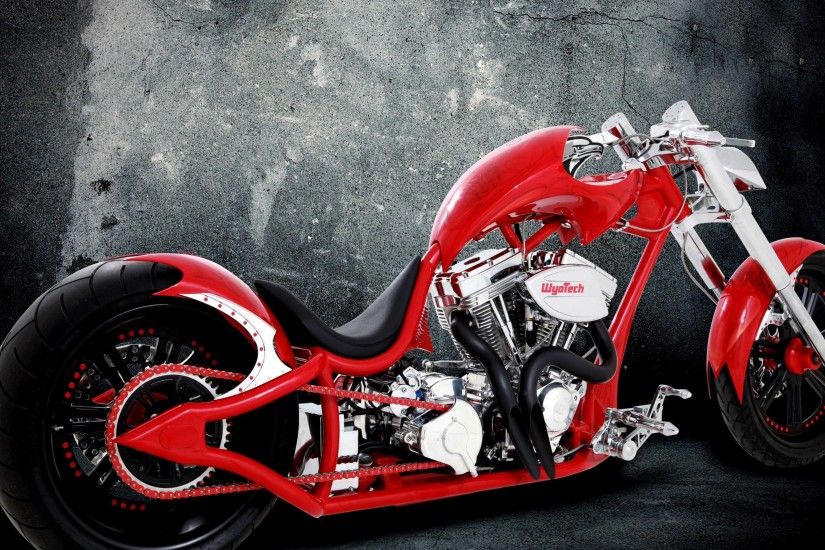 3840x2160 Wallpaper bike, custom, motorcycle
