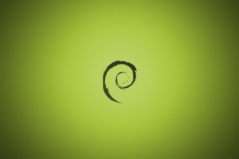 Debian Green Background
