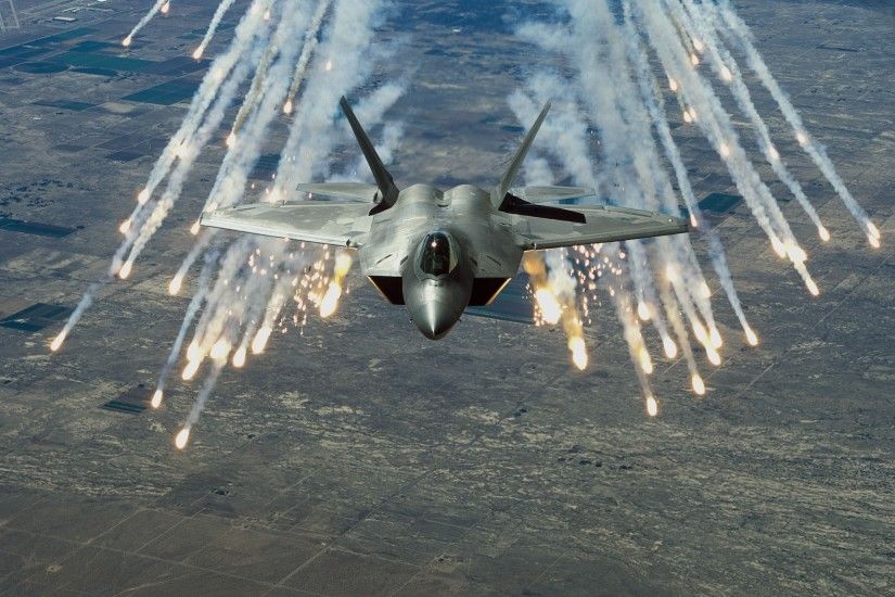 Military - Lockheed Martin F-22 Raptor USAF Military Wallpaper
