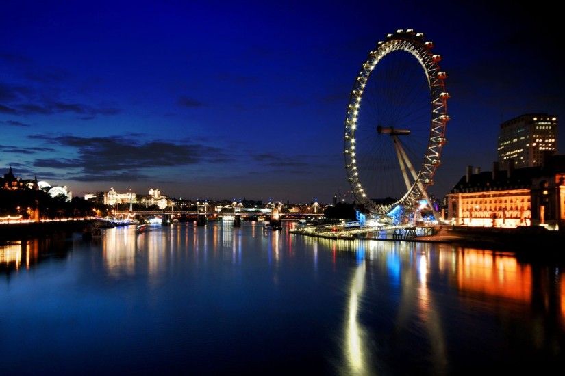 London Skyline At Night wallpapers (50 Wallpapers)