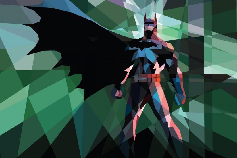 polygon batman wallpaper