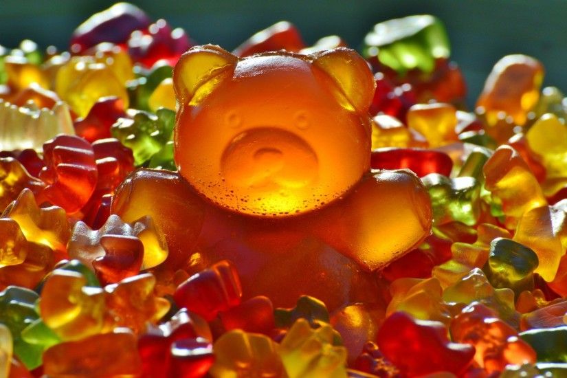 Candy Gummy Bears Wallpaper Background 59015