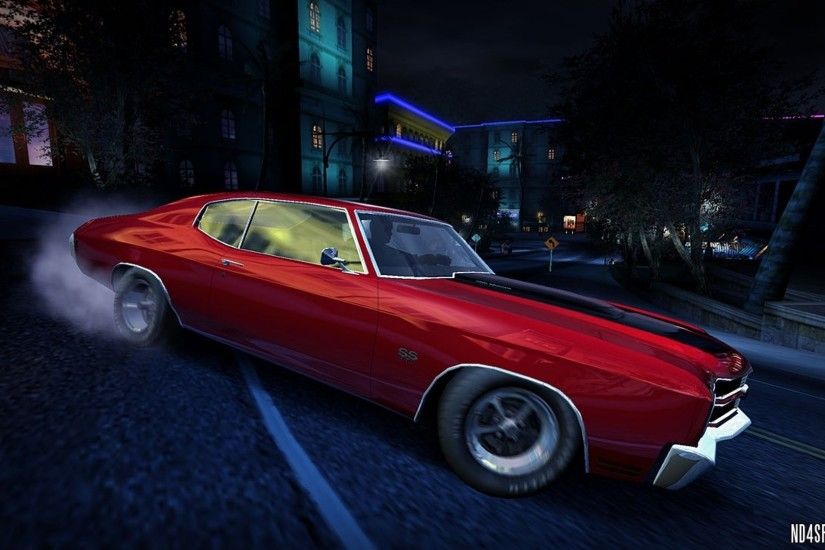 Vehicles - Chevrolet Chevelle SS Red Car Car Vehicle Muscle Car Chevrolet  Chevrolet Chevelle Wallpaper