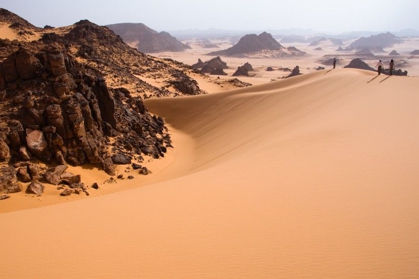 Sand dunes Libya