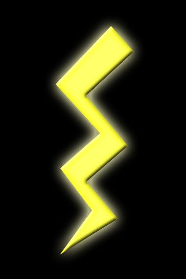 lightning bolt graphic symbol