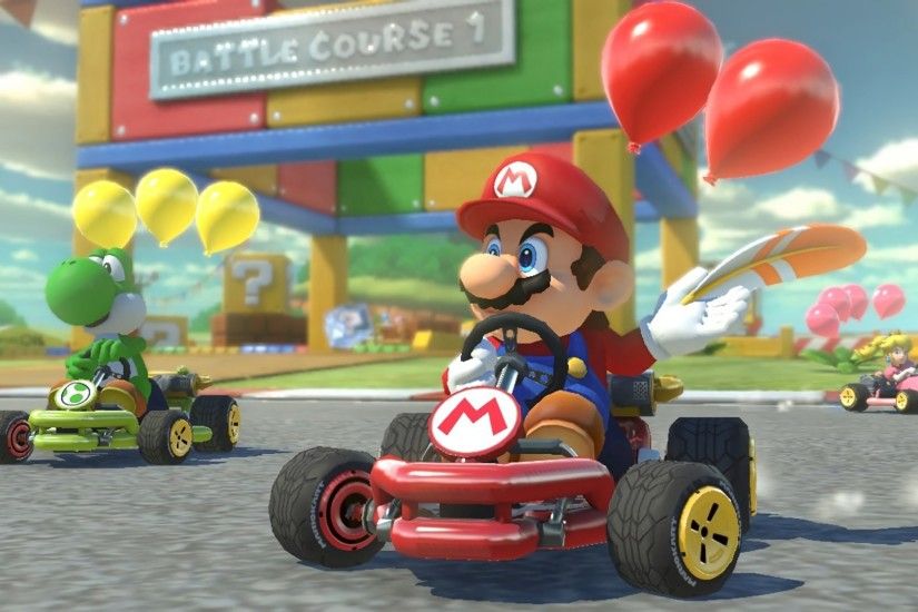 Mario Kart 8 Deluxe PS4 Wallpaper ...