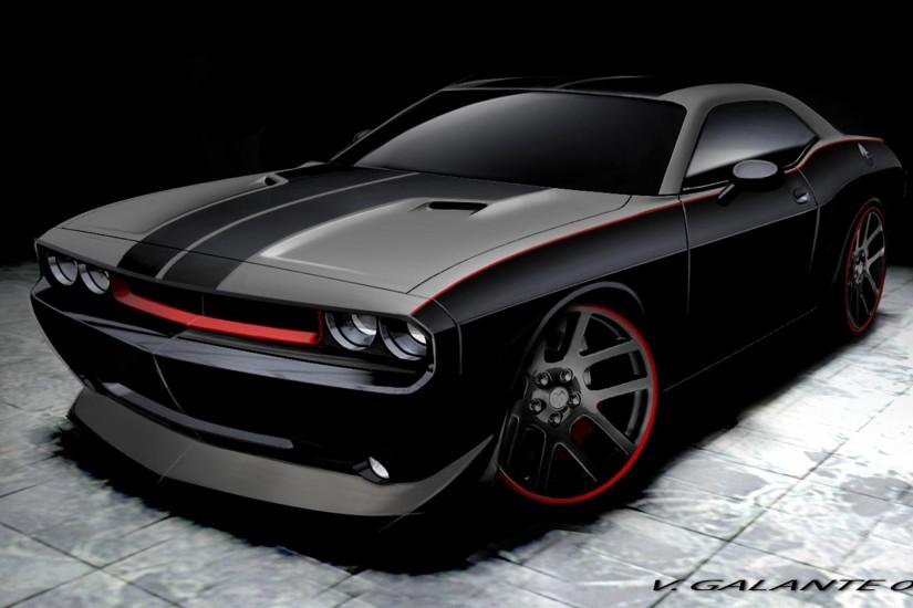 Dodge Challenger Back Wallpapers | HD Wallpapers