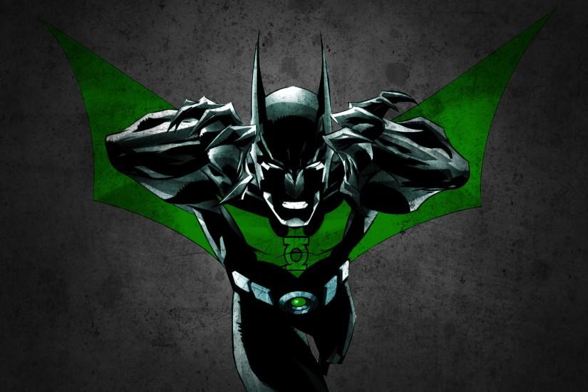 Green Lantern Batman Beyond by 666Darks. FB Wallpapers by Allucard9