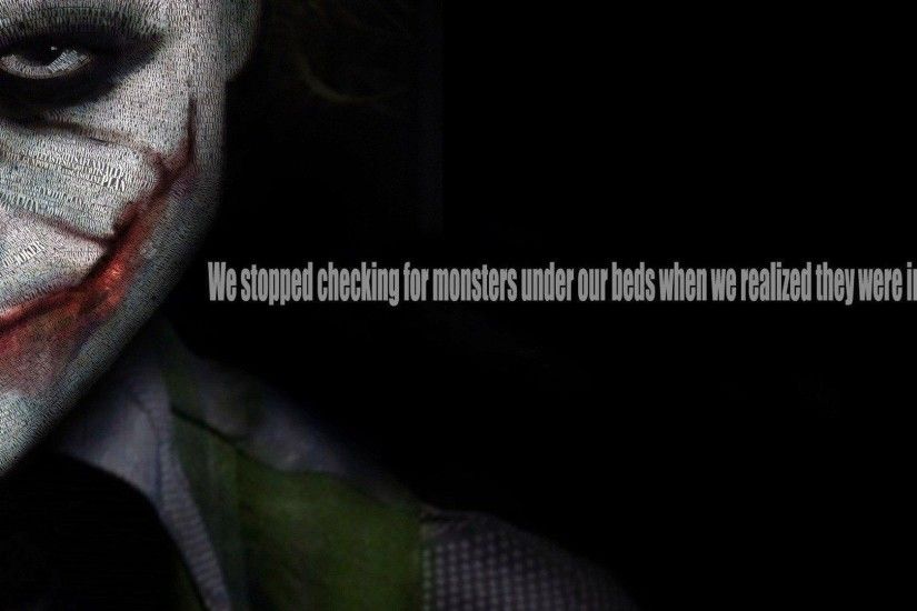 Batman The Dark Knight Heath Ledger Movies Quotes The Joker Joker .