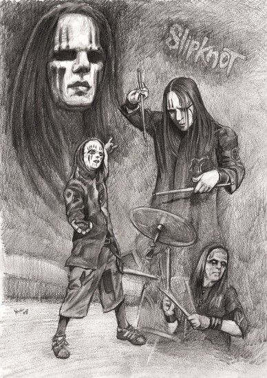 Joey Jordison, o baterista mascarado do Slipknot que sempre me instigou e  melhorou minha tÃ©cnica