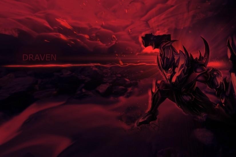 League Of Legends Soul Reaver Red Draven Wallpaper