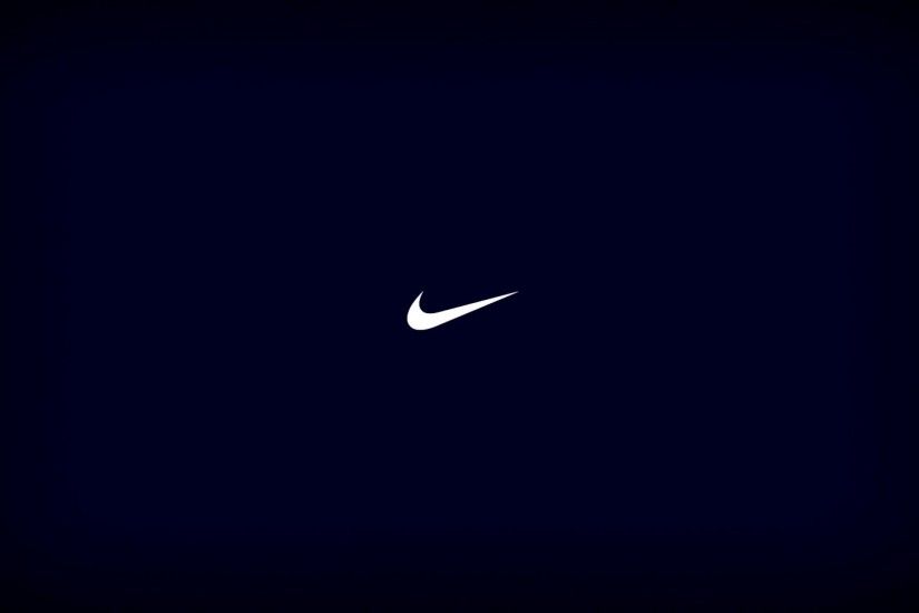 Blue Nike Logo Wallpaper 43982