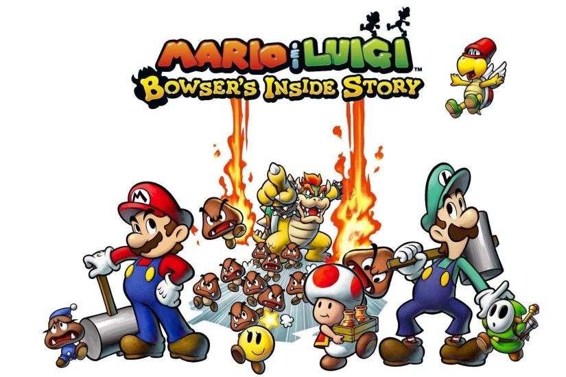 Wallpaper - Mario and Luigi Bowser's Inside Story Wallpaper .
