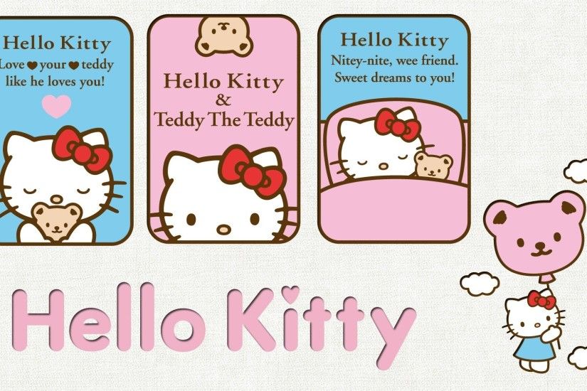 Wallpaper hello kitty picture image.