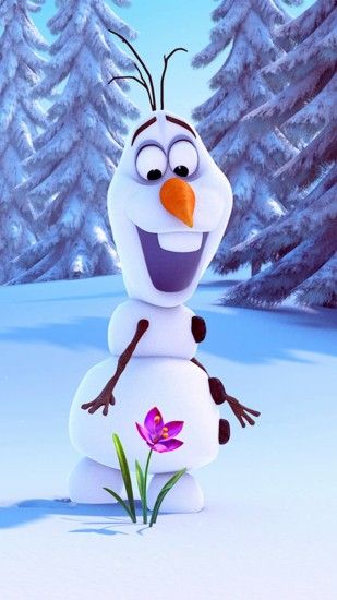 Olaf Frozen iPhone 6 plus wallpaper for 2014 Halloween - Flower, Snow  Trees, Wonderland