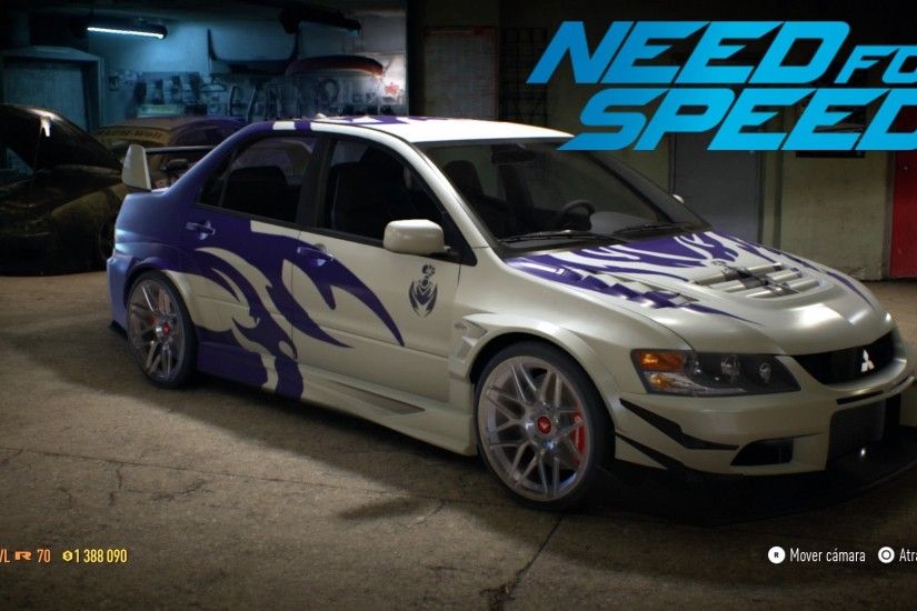 Need For Speed - Speed Paint #5 Mitsubishi Lancer Evolution MR NFS Carbon  Scorpios - YouTube
