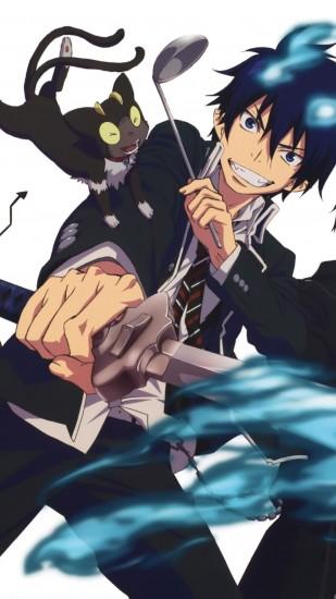 best blue exorcist wallpaper 1080x1920