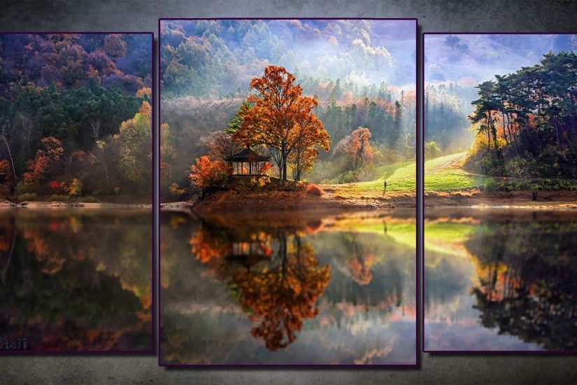 Modern Art Nature Wallpaper At 3d Wallpapers