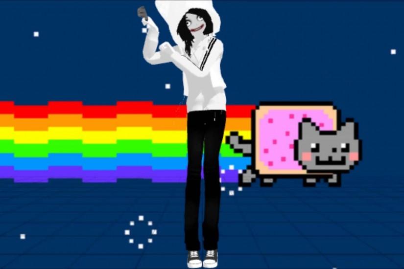 MMD Nyan Cat [Jeff The Killer]