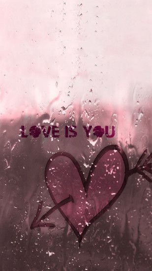Love Is You iPhone 8 wallpaper