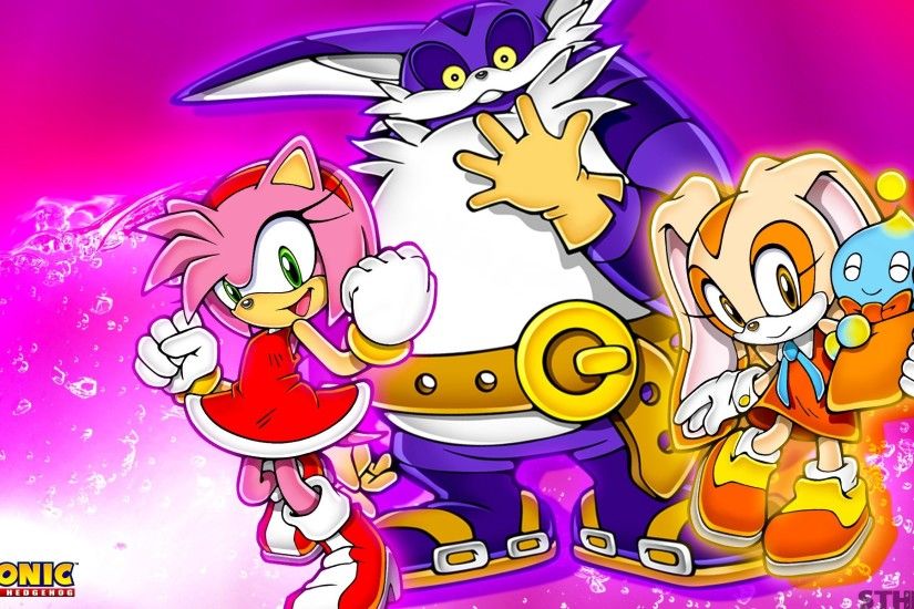 sonic heroes computer wallpaper backgrounds, 487 kB - Lane Chester