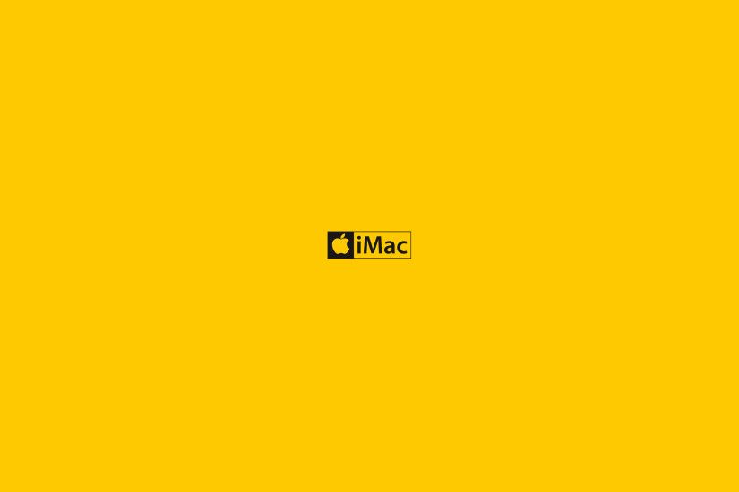 Black and Yellow iMac by monkeymagico Black and Yellow iMac by monkeymagico