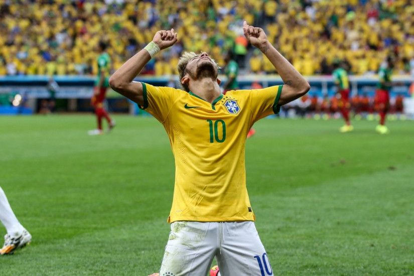Preview wallpaper neymar, fifa, football player, soccer, world cup 2014,  brazil
