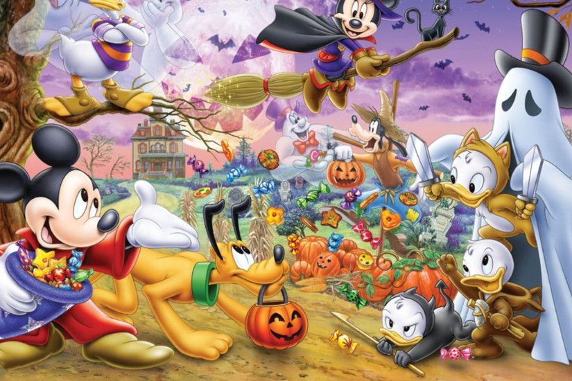 Disney Halloween Backgrounds Free | PixelsTalk.Net