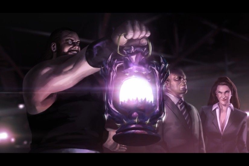 Did I mention that Bray Wyatt has a magic transdimensional lantern?