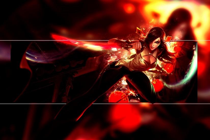 ... Katarina ~ Wallpaper 3 ~ League of Legends by PatoSwag