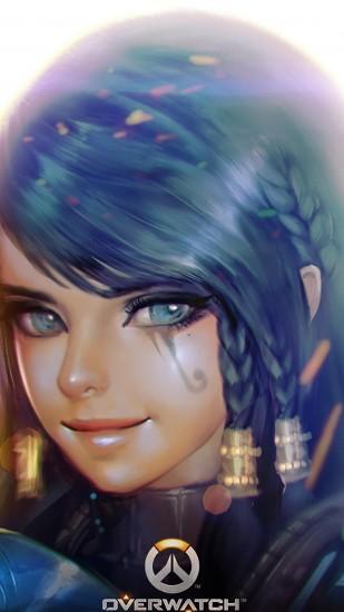Pharah beauty android, iphone wallpaper, mobile background